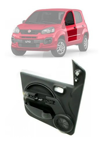 Forro Porta Dianteiro Esquerdo Fiat Uno Vivace Way 2011 2014 0