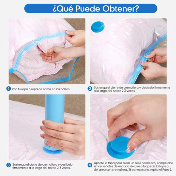 Bolsa De Vacío Para Guardar Ropa Y Reducir Espacios 60x80 Cm 1 Bolsa De Vacío Para Guardar Ropa Y Reducir Espacios 60x80 Cm 1