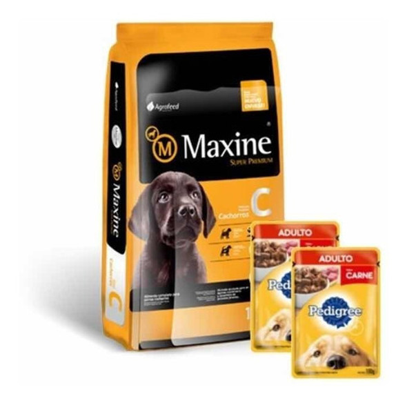 Maxine Cachorro 21kg+2 Salsas Pedigree+envios 0