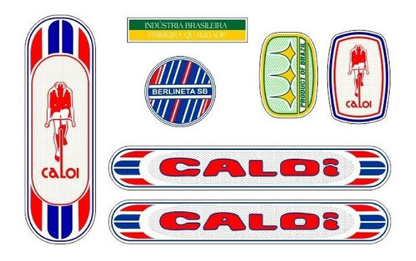 Adesivo Não Decal Bicicleta Caloi Berlineta 1974 Sb 0