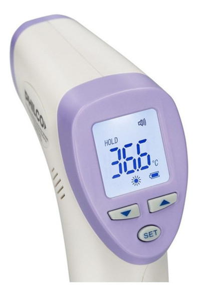 Termometro Infrarrojo Sin Contacto Philco De Frente Bk-8005 1