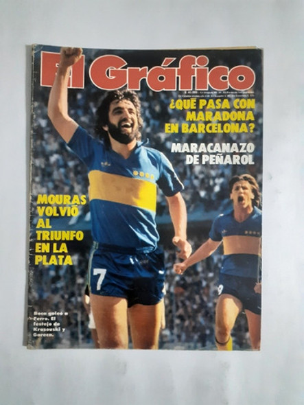 El Gráfico 3294 Boca 3 Ferro 0 , Italiano 1 Defensores 1 0