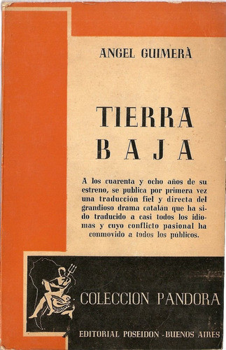 Tierra Baja - Angel Guimera - Editorial Poseidon 0