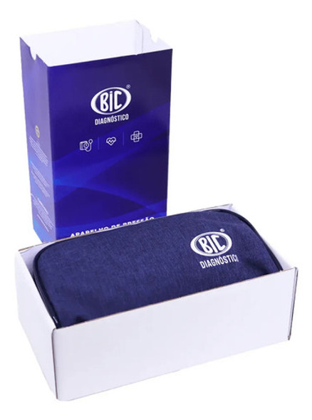 Aparelho De Pressão Adulto Nylon Fecho De Contato Azul Bic 1