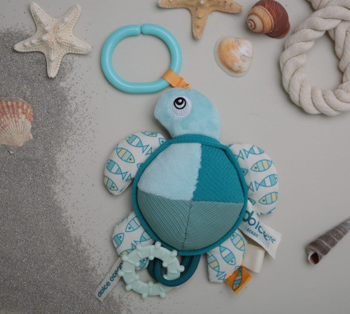 Juego Didáctico Tela Colgante Tortuguita Texturas Dolce Toys 1