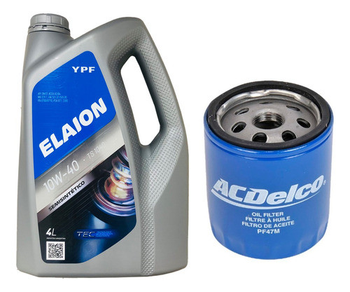 Set Filtro + Aceite Chevrolet Aveo 1.6 16v G3 2011/ 0