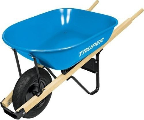 Carretilla Calibr 80lt Chapa C/rued.infl.ref B.madera Truper 0