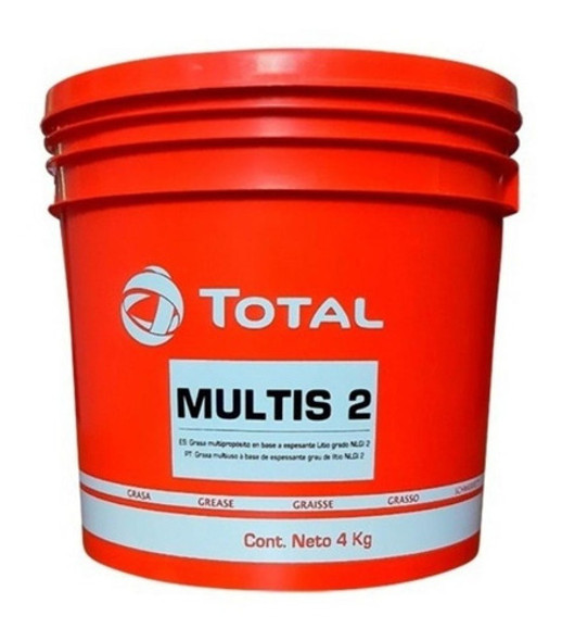 Total Multis 2 (grasa De Litio) X 4kgs. 0 Total Multis 2 (grasa De Litio) X 4kgs. 0