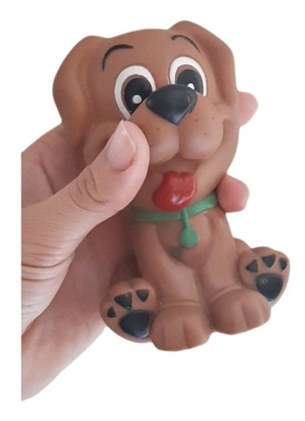 Kit 3 Mordedores Animais Em Vinil Cachorro Porco Baleia 1