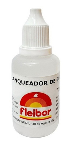 Blanqueador De Glase Fleibor 30 Cc X 2 U 0