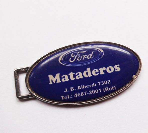 Llavero Agencia Ford F100 Insignia Mataderos Concesionaria 0 Llavero Agencia Ford F100 Insignia Mataderos Concesionaria 0