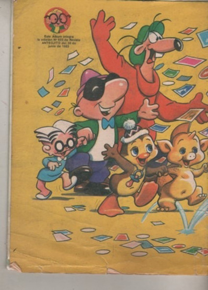 Album De Figuritas * El Club De Anteojito Año 1983 1