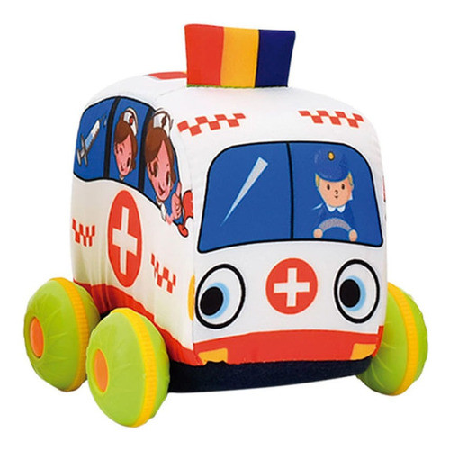Dolce Bambino Mi Primer Vehiculo Pullback Ambulancia 0