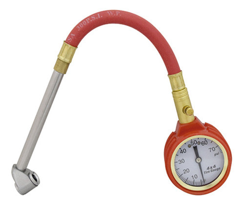 Medidor De Presion De Aire Para Moto Auto Camioneta 70lbs 0