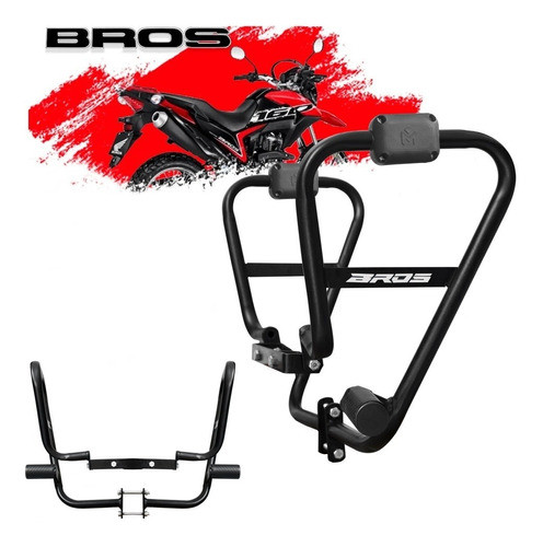 Protetor Carenagem Mata Cachorro Bros 150 160 Slider Fixo 0