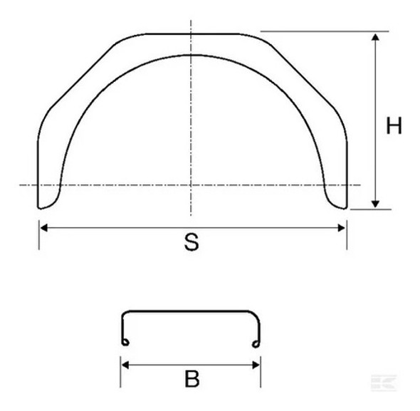 Guardabarros Trailer Plástico Alko Lancha Embarcación R8 1