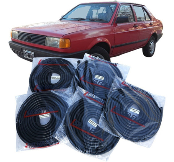 Burletes Para 4 Puertas + Baul (5 Unid) Vw Senda +regalo! 0