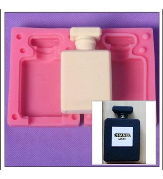 Molde De Silicone Perfume Para Decorar 0