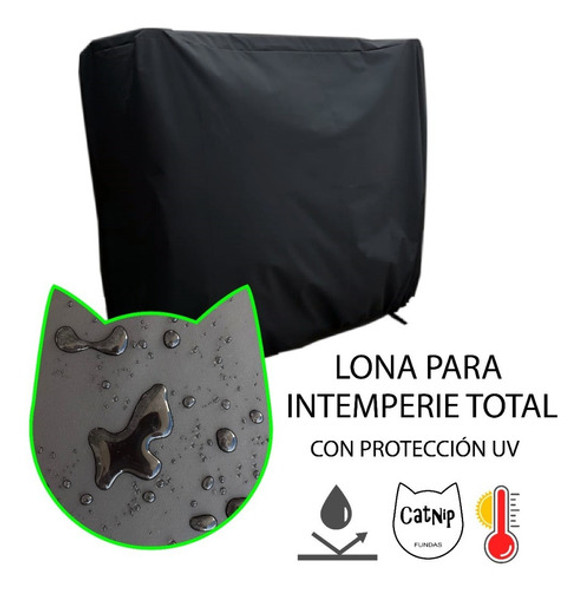Funda Parrilla Tromen Cabernet  100% Impermeab Lona Plastica 1 Funda Parrilla Tromen Cabernet  100% Impermeab Lona Plastica 1