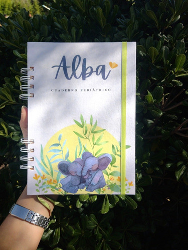 Cuaderno Pediátrico Personalizado Con Nombre 0