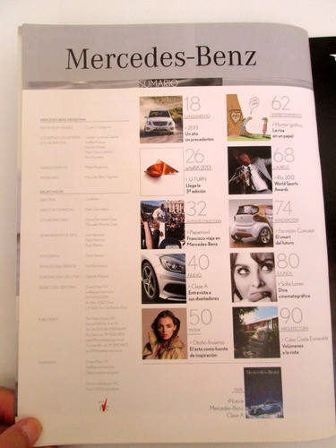 Revista Mercedes Benz 2013 Cls Ml Glk Clase A Papamovil Boed 1