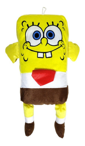 1 Boneco De Pelúcia Bob Esponja Tamanho 45cm + Brinde 0