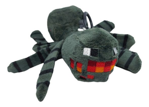 Araña De Minecraft - Mini Peluche Llavero Clip Colgar 0