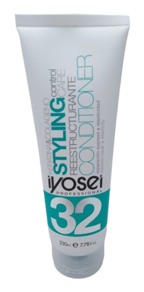 Acondicionador De Keratina Y Colágeno Restructur Iyosei 230g 0 Acondicionador De Keratina Y Colágeno Restructur Iyosei 230g 0