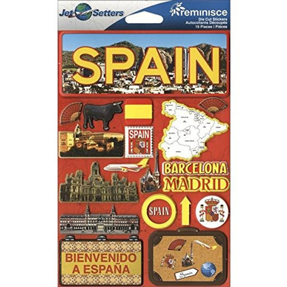 Reminisce Jet Setters 3d Sticker. This Package Contains 0