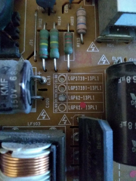 Fuente LG 42ln5400 1