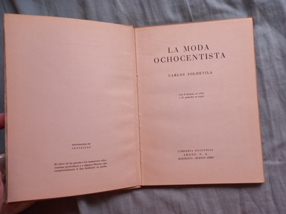 La Moda Ochocentista Carlos Saldevila 1 La Moda Ochocentista Carlos Saldevila 1