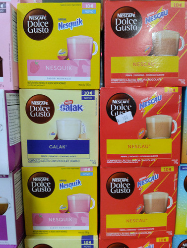 Capsulas De Café Dolce Gusto, Nesquik Frutilla 1