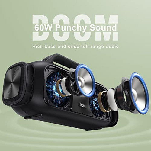 Doss Altavoz Bluetooth Extreme Boom Ruidoso Con 1