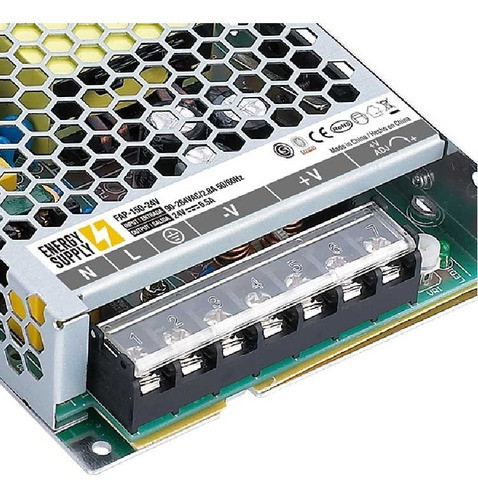 Fuente De Alimentación 24v 6,25a 150w Perforada 1
