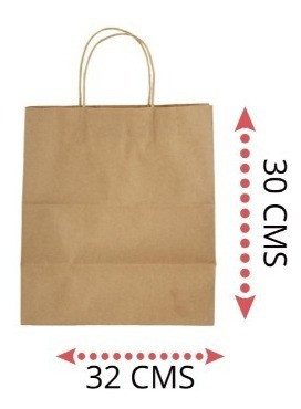 Bolsas Papel Oportunidad!! Super Promo 32x30 ¡caja 100 Ud.! 1