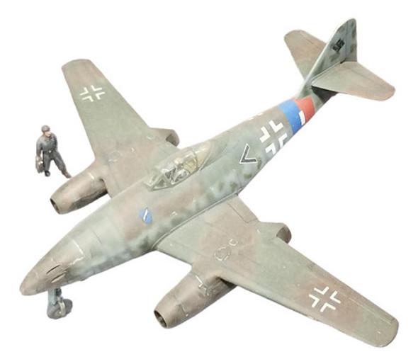 Base Diorama Hangar Aleman 1/72 2 Gm P Exhibir Avion 0