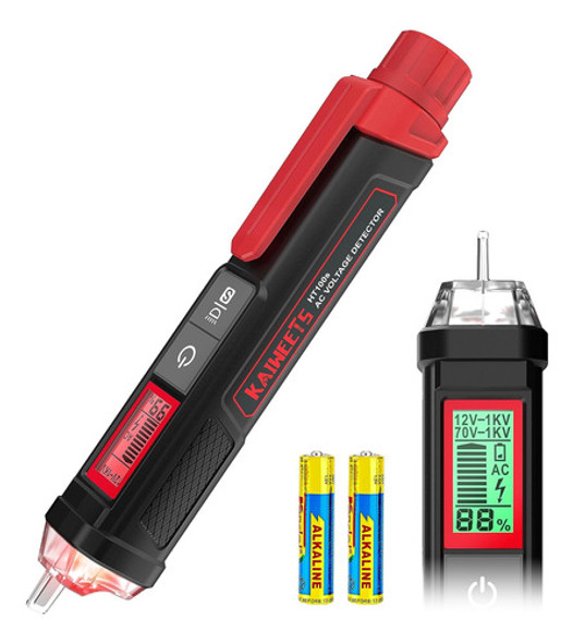 Detector Tensión Sin Contacto Lcd Zumbador Kaiweets Ht100s 0