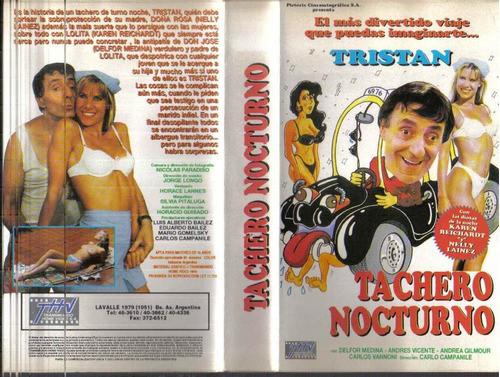 Tachero Nocturno - Tristan - Andrea Gilmour - Vhs Original 0