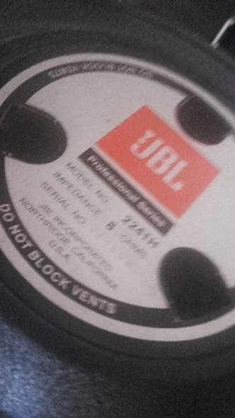 Parlante,jbl 18,subgrave,original Usa.2241h 0