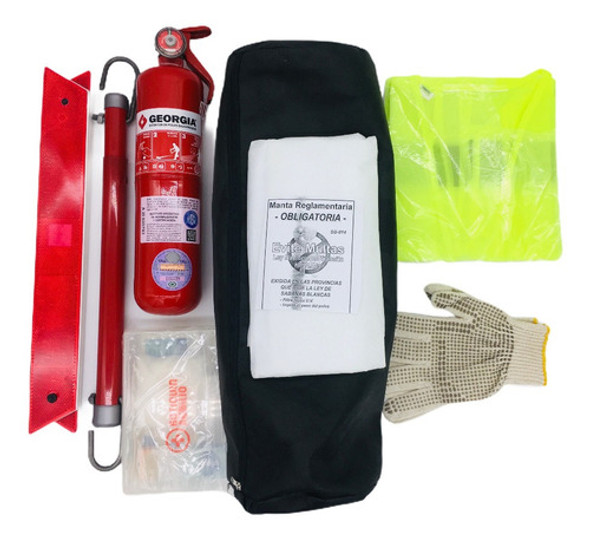 Kit Reglamentario De Emergencia Para Autos 7 En 1 0 Kit Reglamentario De Emergencia Para Autos 7 En 1 0