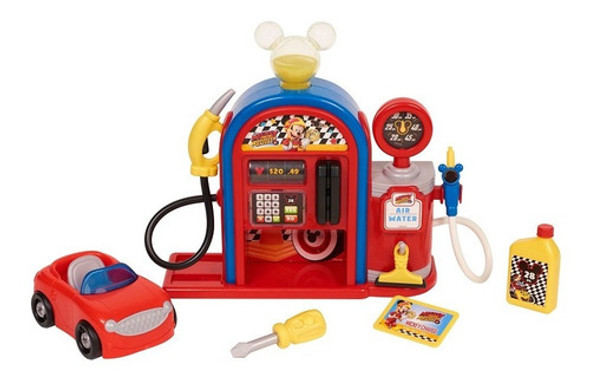 Pista De Juguete Estaciomaniento Garage Juego Mickey Bebe 1