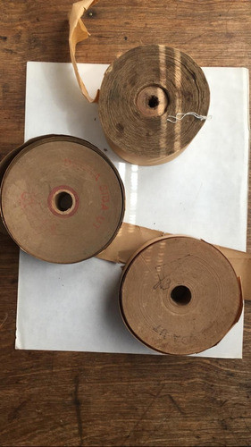 Registradora Antigua Rollos De Maquina Originales Antiguos 0