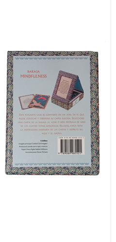 Baraja Tarot Mindfulness, 52 Cartas Con Soporte, Esoterismo 1