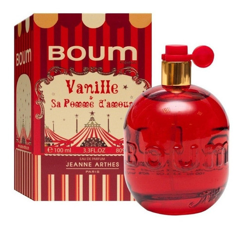 Perfume Importado Jeanne Arthes Boum Vanille Edp 100 Ml 0