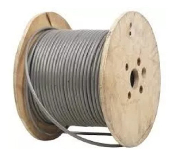 Cable De Acero Galvanizado Flexible 6x19+1 Ø 8mm Rollo X 10m 0