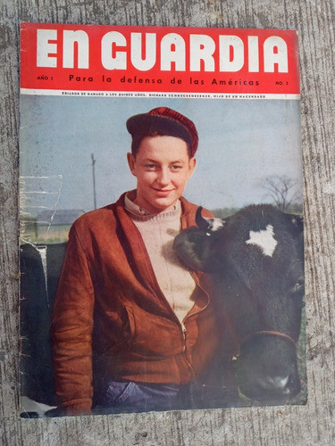 Revista En Guardia  8/4/1941 Año 3 - N.2 0