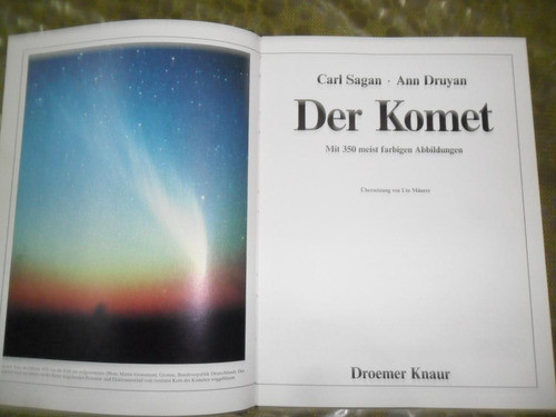 Der Komet Carl Sagan Ann Druyan El Cometa Espacio Orbita 1