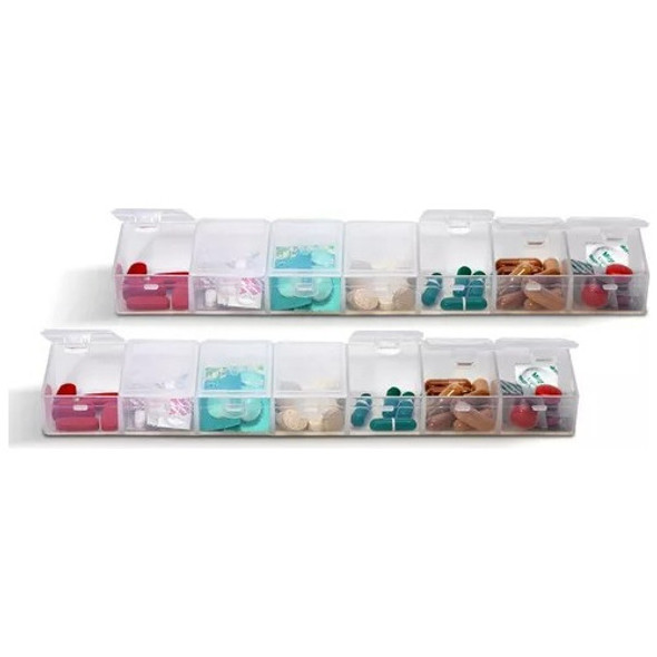Pastillero Organizador Plastico Semanal Colombraro 0