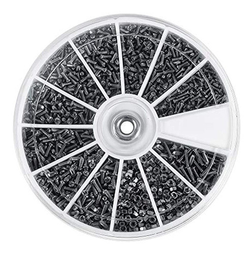 Juego De Surtido De Tornillos Pequeños De 12 Tipos M1 M1.2 0