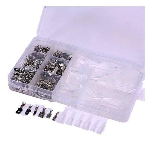 Conector Kit Elétrico Masculino 270pcs Terminal Crimp 0